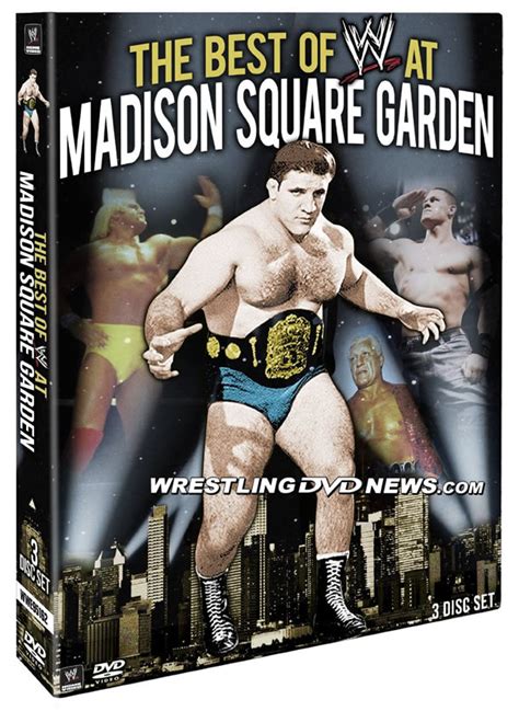 cover artwork for the best of wwe at madison square garden dvd oww