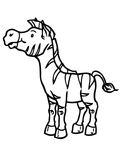 baby zebra coloring page clipart panda  clipart images