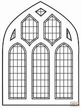 Kirchenfenster Fenster Ausmalbild Ausmalbilder Stain Buntglas Supercoloring Kostenlos Ausmalen Colorare Glas Lood Ausdrucken Vidriera Kinderbilder Zeichnung Malvorlagen Mandala Vorlage Gotik sketch template