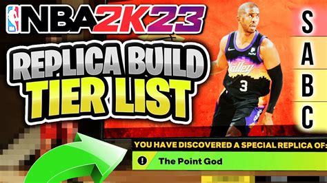 Best Rare Builds On Nba 2k23 Top Replica Builds Tier List On 2k23