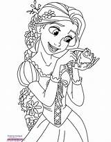 Rapunzel Tangled Disneyclips sketch template