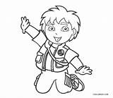 Diego Coloring Pages Online sketch template