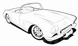 Corvette Coloring Pages Stingray Shelby Cobra Getcolorings Printable Getdrawings Mustang sketch template