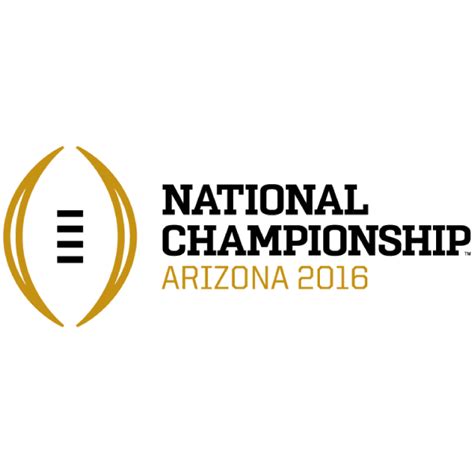 cfp national championship 2016 logo sports