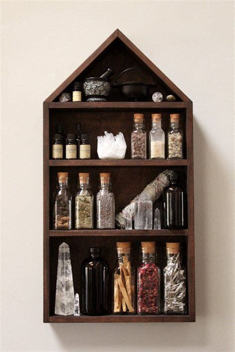 The House Of Apothecary Shelf By Stone And Violet Witch