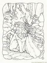 Fantasy Coloring Pages Print sketch template