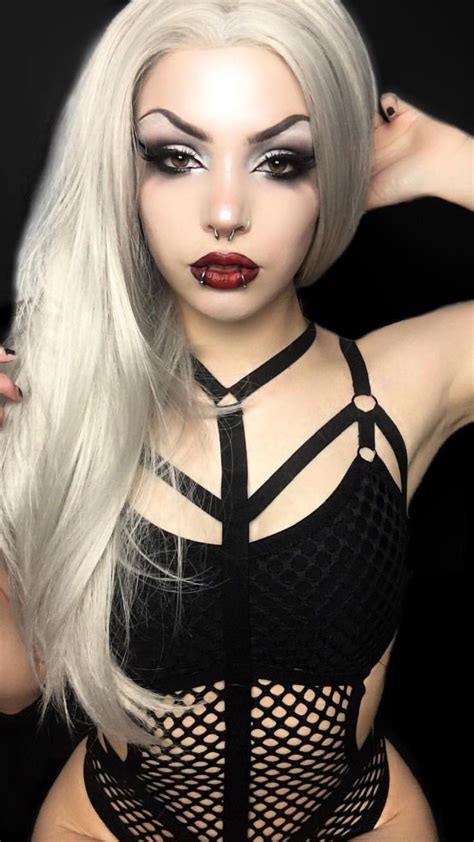 Pin On Goth Beauty