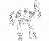 Cliffjumper Cybertron Ability sketch template