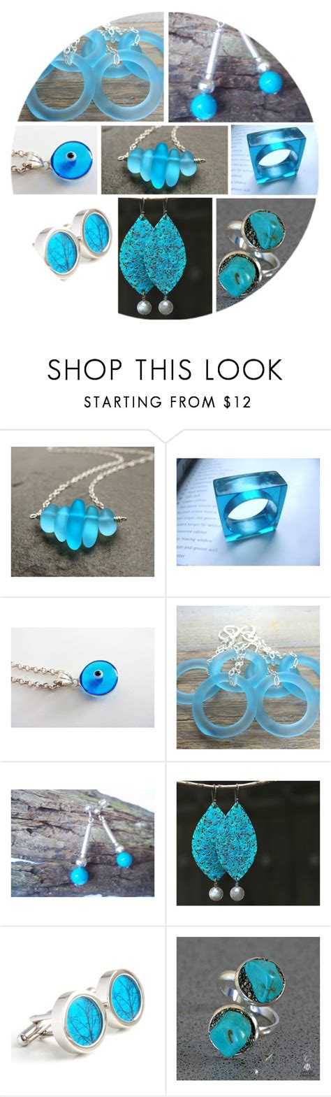 bright blue jewellery  andreadawn  polyvore featuring mata blue jewelry jewelry