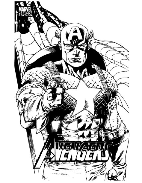 team members  avengers coloring page  coloring pages