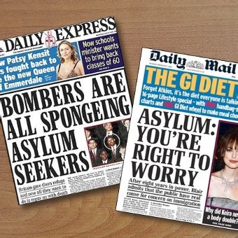 leveson finds tabloid press reporting  asylum seekers