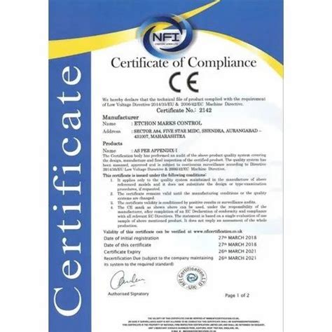 ce marking certification services  rs certificate iso  certification ideal