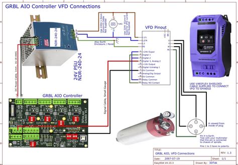 wiring diagrams aio vfd setup cnc routers dtek