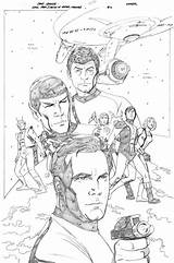 Star Trek Idw Chris Sprouse Template Pencils sketch template