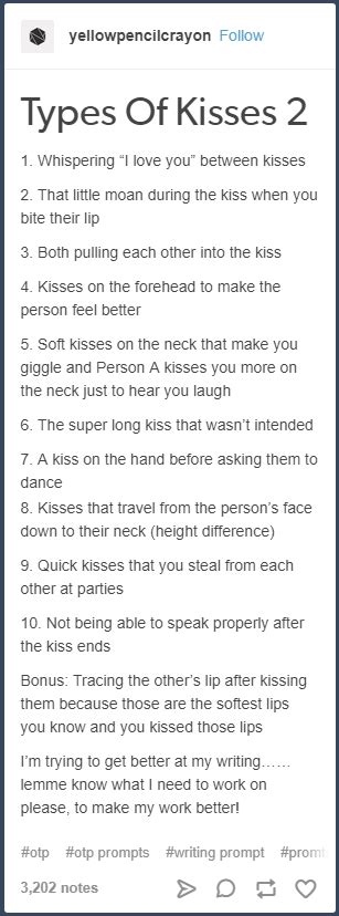 types of kisses 2 book help