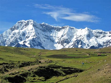 highest mountains  peru  photo   peruvian