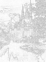 Coloring Disney Pages Walt Magic Kingdom Rides Adult Florida Comments Library Clipart Coloringhome sketch template