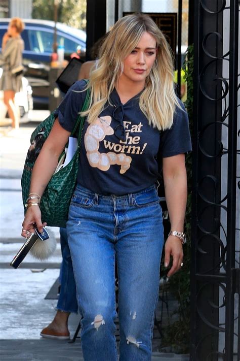 hilary duff out for lunch in west hollywood 09 24 2019