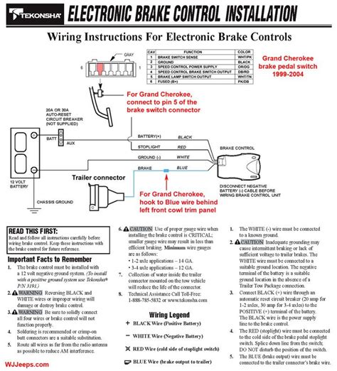 tekonsha p wiring diagram