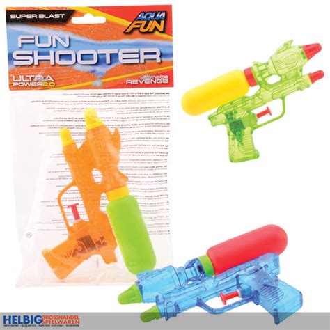 wasserpistole fun shooter  cm  sort