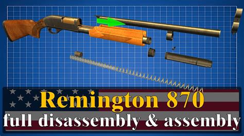remington  full disassembly assembly youtube