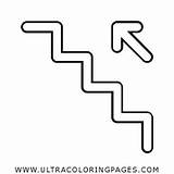 Kreuz Downstairs Symbool Kruis Schnittstelle Interface Stairway Ultracoloringpages Iconen sketch template