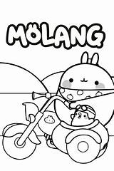 Molang Colouring Coloring Pages Disney Activities Cute Sheet Related Coloriage Choose Board sketch template