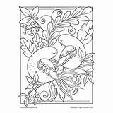 Coloring Pages Premium Doves Previous Posts Winter sketch template