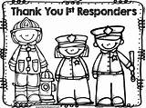 Coloring Patriot Responders Pages First Community Sheets September Helpers Remember Fire Workers Thank Firefighter Kindergarten Freebie Color Printable Heroes Social sketch template
