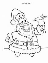 Coloring Christmas Pages Patrick Spongebob Santa Star Nickelodeon Cartoon Printable Kids Welcome Color Mahomes Print Halloween Drawing Juggling Boys Getcolorings sketch template