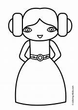 Leia Coloring Pages Princess Wars Star Clipart Princesse Printable Kiss Drawing Hershey Leah Kids Girls Clip Print Anime Color Birthday sketch template