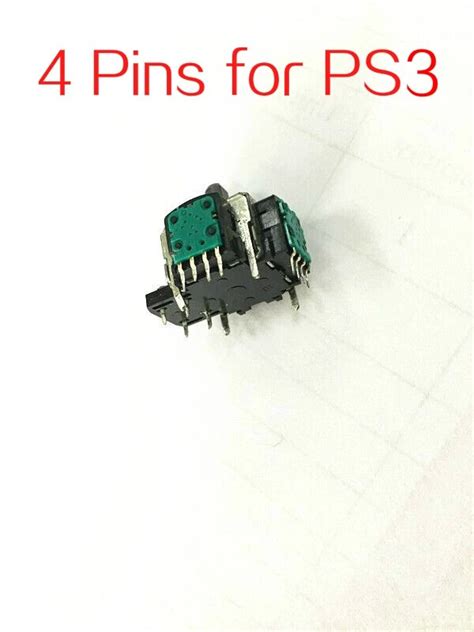 50pcs Lot Original 4 Pins R L Joystick 3d Analog Stick Sensor For Ps3