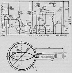 metal detector circuit diagram   image search results projects   metal