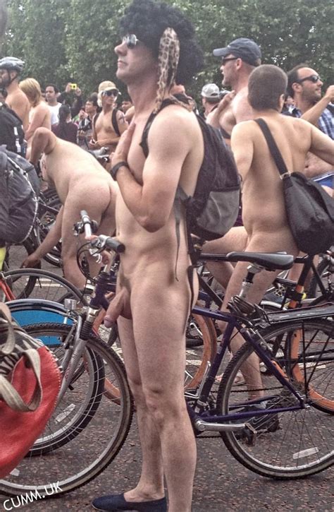 london naked bike ride showing off my hung semi erect cock tumblr the brotherhood of pleasure…