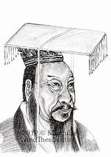 Drawing Shi Huang Qin Behance sketch template
