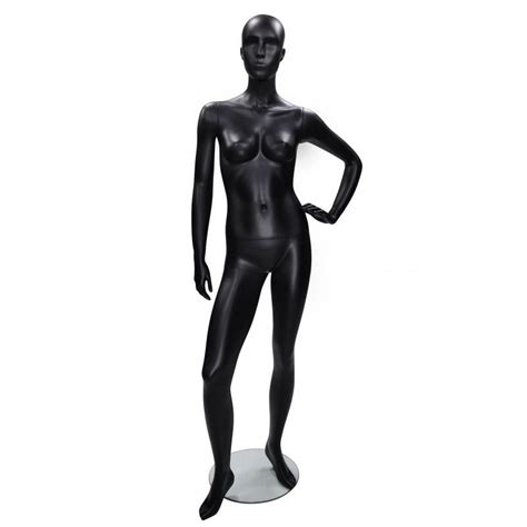Female Mannequins Hand On Hips Black Color