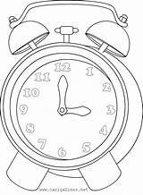 Clocks Relojes Despertador sketch template