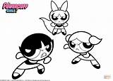 Powerpuff Coloring Girls Pages Printable Sheets Girl Book Cartoon Pony Desenhos Drawing Bubbles Blossom Crafts Buttercup Drawings Disegni Paper Puzzle sketch template