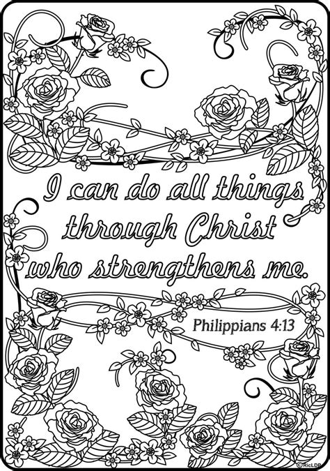 printable bible verse coloring pages verses bible  adult coloring