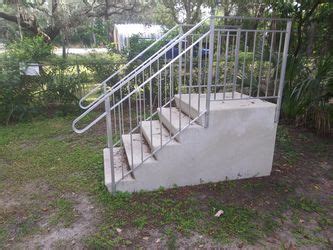 fiberglass mobile home stairs  aluminum handrail  sale  riverview fl offerup