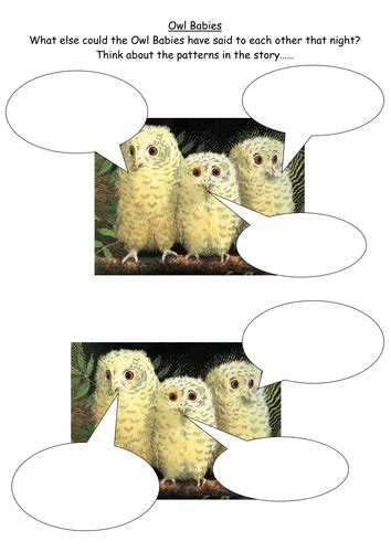 owl babies resources teaching resources baby owls owl babies book