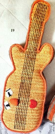 crochet guitar toy pattern crochet kingdom