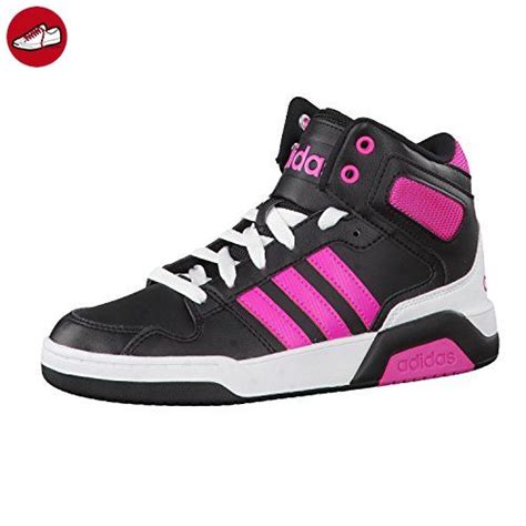 adidas neo kinder sneaker bbtis mid  core blackshock pink sftwr white   partner link