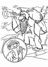 Ice Age Captain Coloring Gutt Sid Granny Pages Grandmother Telescope Sees Pages2color Book Cookie Copyright 2021 sketch template