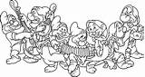 Enanitos Dwarfs Seven Siete Disney Colorir Nani Blancanieves Sette Anões Sete Zapada Coloring4free Colorat Trek Stampare Cuccioli Cuento Biancaneve Zimbio sketch template