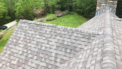architectural shingle roof replacement  maine  boothbay region