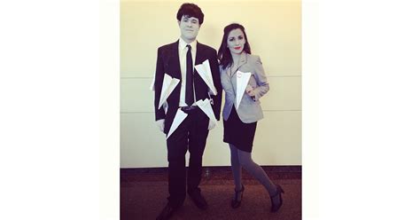 George And Meg From The Pixar Short Paperman Halloween Couples