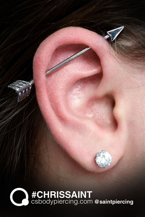 industrial piercing ear piercings industrial ear piercings piercings