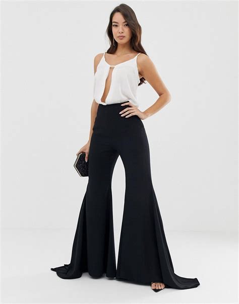 asos edition extreme flare pants  usd flair pants flare pants clothing patterns