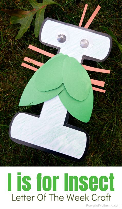 letter  craft insect powerful mothering